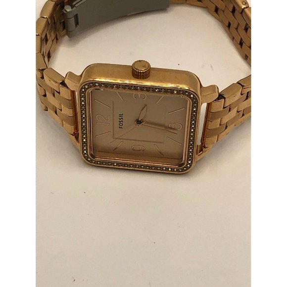 Fossil BQ3366 Women's Gold Stainless Steel Analog - Picture 6 of 9